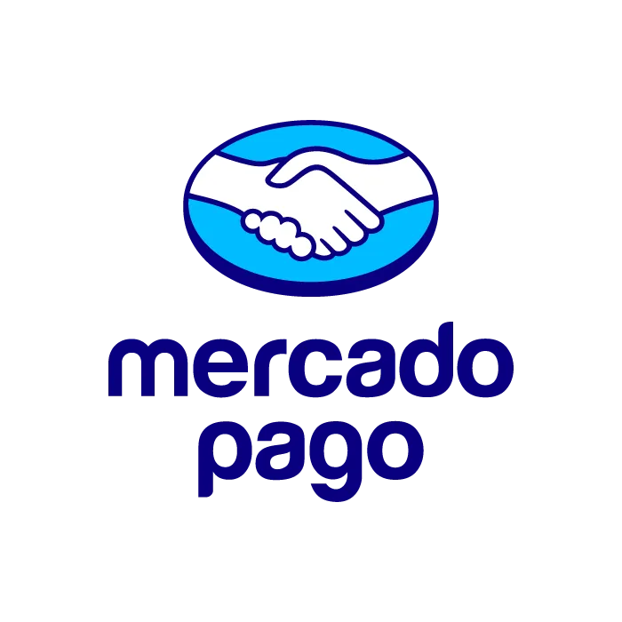 Icono oficial de Mercado Pago: Pasarela de pago chilena protegida para la compra de joyería dark y punk en Abyssal Relics.